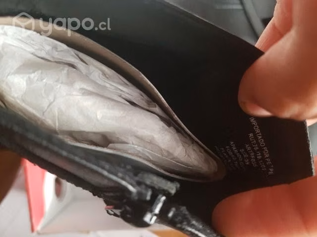 Botín cuero Bruno Rossi talla 39 nuevo - Imagen 3