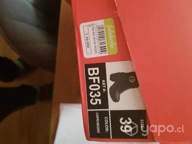 Botín cuero Bruno Rossi talla 39 nuevo - Imagen 2