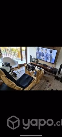Cockpit de Simracing de madera