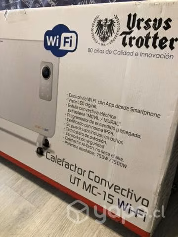 Calefactor ursus trotter eléctrico convectivo