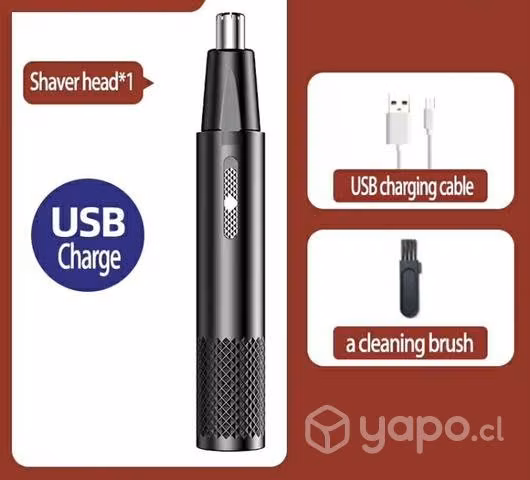 Depiladora de nariz eléctrica carga USB