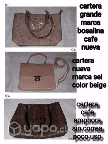 Carteras dama