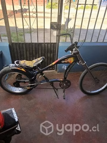 Bicicleta Chopper (detalle sillín )