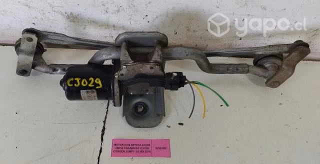 Motor Con Articulac Limpia Parabr Citroen Jumpy