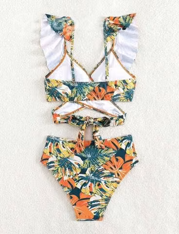 Bikini estampado tropical - Imagen 2