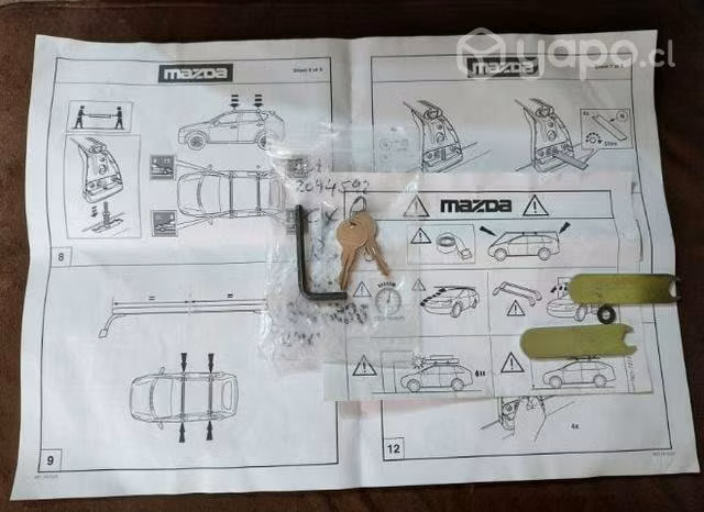 Barras originales mazda cx5 sin uso - Imagen 5