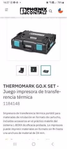 juego de impresora de transferencia térmi