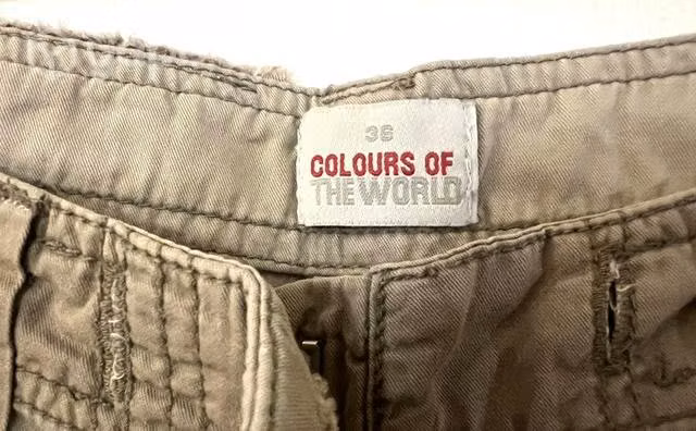 Short No Elástico Marca Colours Of The World 36