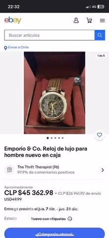 Reloj Emporio & Co