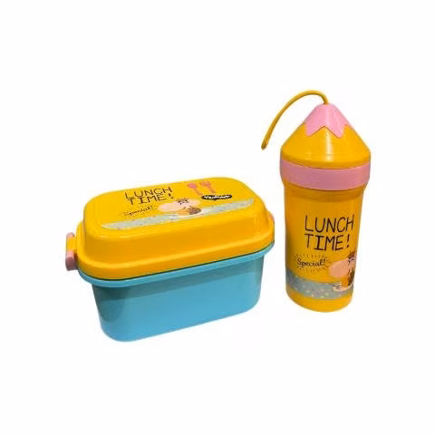 Set Taper Kawaii De Colación + Botella y Servicios