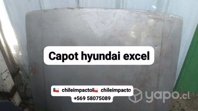 Capó Hyundai Excel desarmaduría