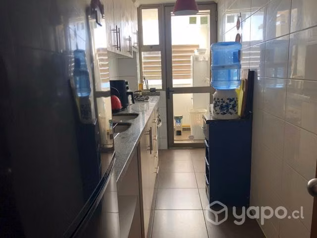 Departamento sector sur vista al mar