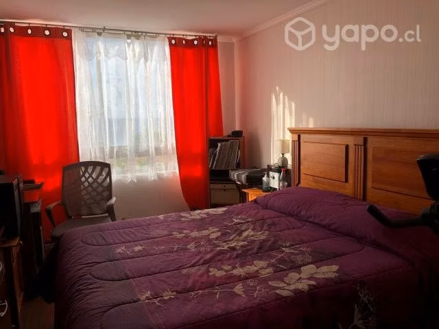 Departamento sector sur vista al mar