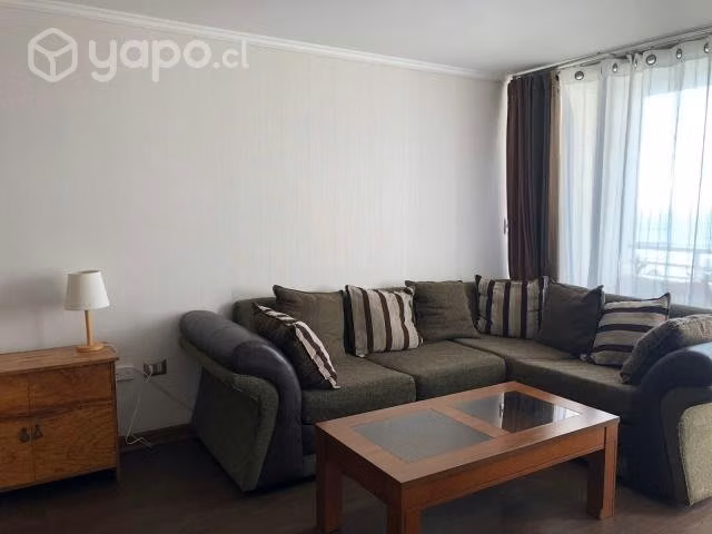 Departamento sector sur vista al mar