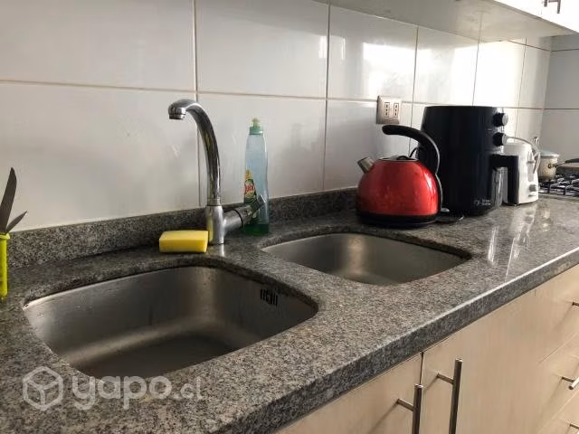 Departamento sector sur vista al mar