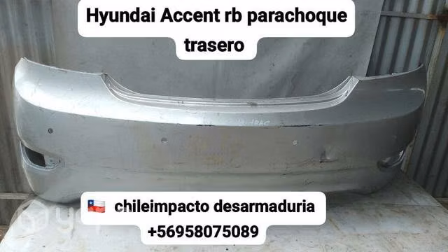 Parachoque trasero Hyundai accent rb