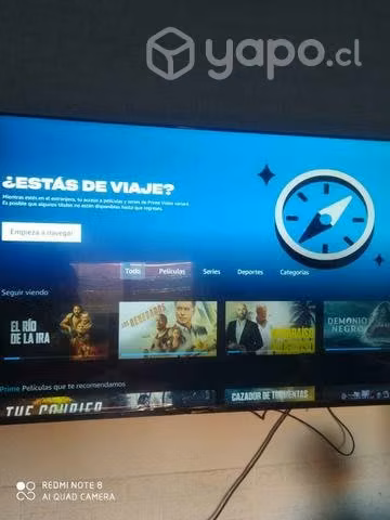 Smart tv de 65 pulgadas sin caja