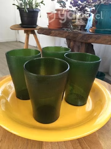 Vasos plásticos para cocina