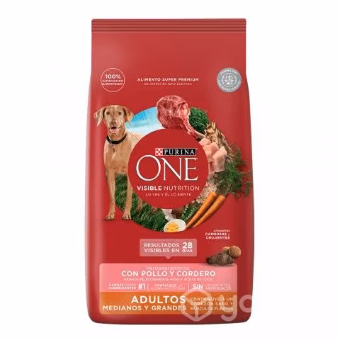 Comida Perros. Purina One. 6kg