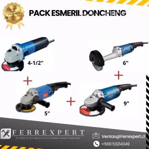 Pack esmeril Doncheng