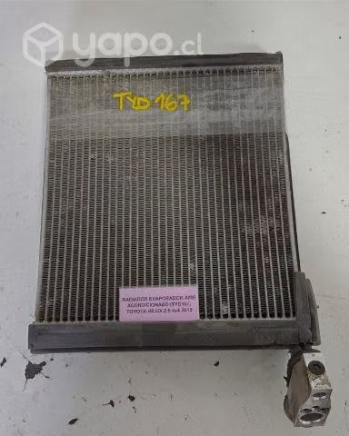 Radiador Evapor Aire ac (TYD167) Toyota Hilux 2015
