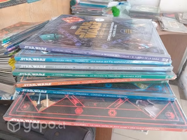 Star war la historia visual 8 tomos tapa dura
