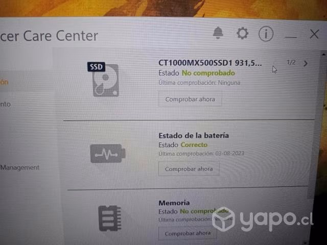 Acer Nitro 5 pc gamer usado precio conversable