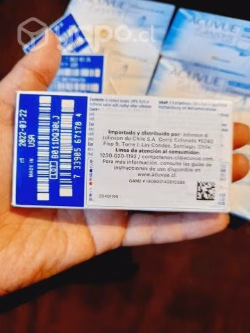 Lentes de contacto Acuvue