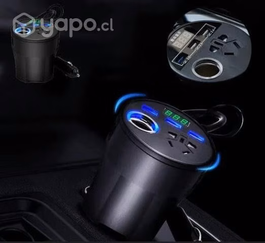 Inversor Voltaje para auto: 150W de 12V a 220v