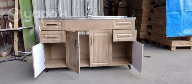 Kit mueble lavaplatos 150 cm
