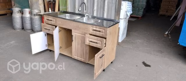 Kit mueble lavaplatos 150 cm