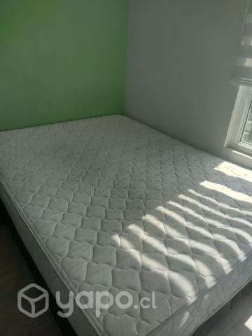 Cama Rosen 2 plazas + veladores y respaldo - Imagen 5