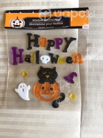 Pegatina Decoración Ventana / Halloween / Sellada