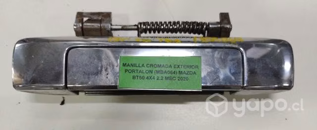 Manilla cromada Exterior Portalon (MBA064) Mazda