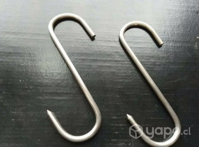 Ganchos para colgar carne de acero inoxidable