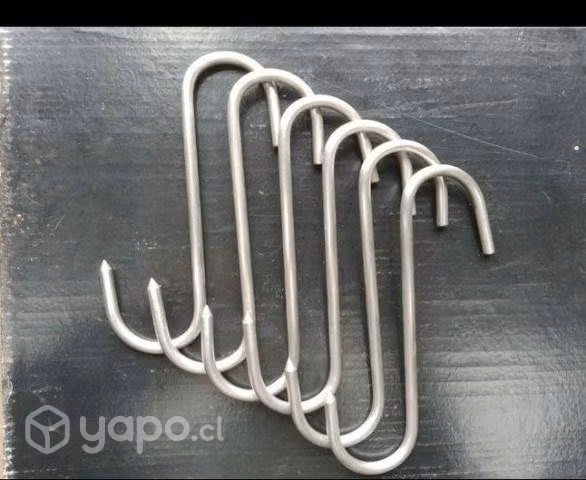 Ganchos para colgar carne de acero inoxidable