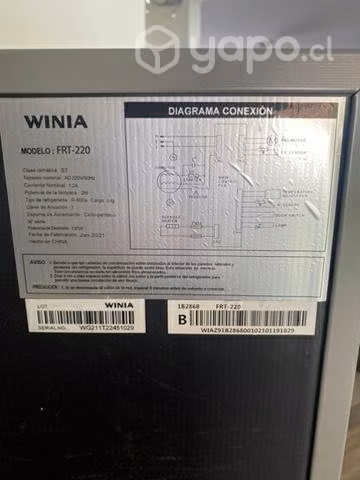 Refrigerador Winia Non Frost