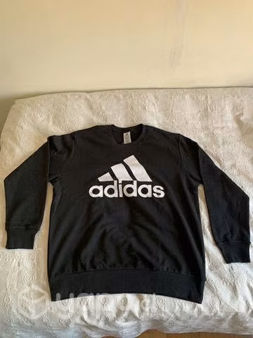 Poleron Negro Adidas Nuevo Talla XL