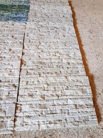 Fachaletas tipo piedra