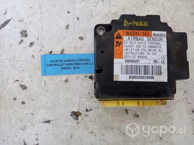 Cajetin Airbag (CNX153) Chevrolet New Dmax 4x4 2.5