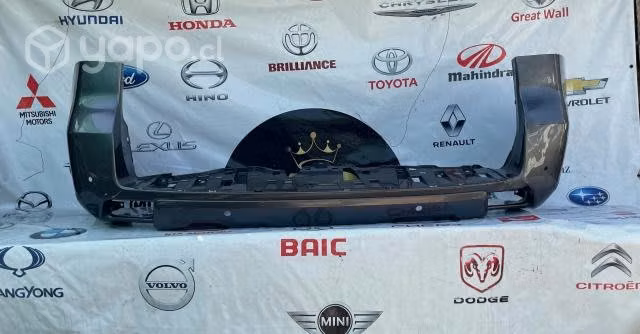 Parachoque Toyota Land Cruiser 2017-21. Trasero Gr