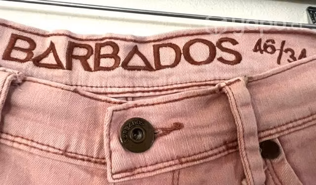 Short Elástico Marca Barbados Talla 46 Rosa - Imagen 2