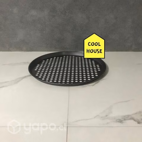 🔷Nueva Bandeja Circular Ranurada de Pizza