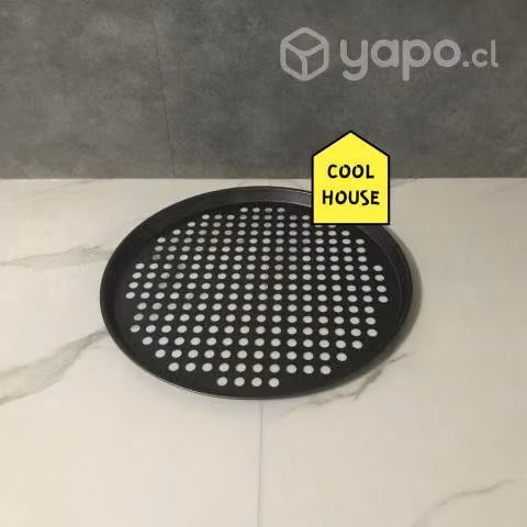 🔷Nueva Bandeja Circular Ranurada de Pizza