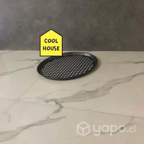 🔷Nueva Bandeja Circular Ranurada de Pizza