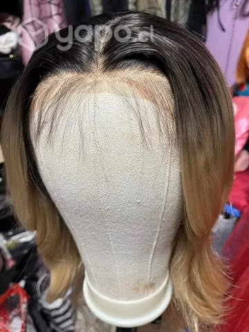 Peluca cabello natural humano