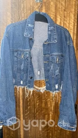 Chaqueta mezclilla