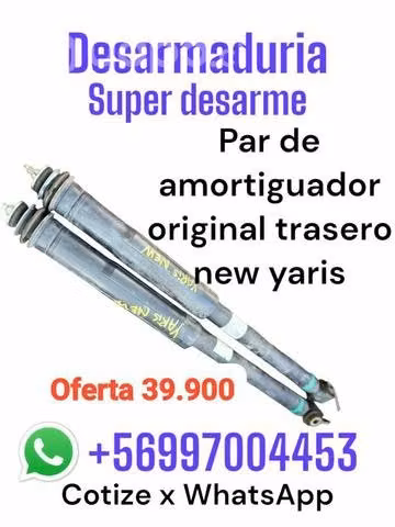 Amortiguadores original traseros New Yaris