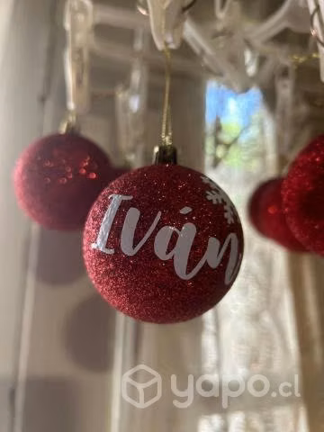 Esferas / pelotas personalizadas de navidad 6 cm - Imagen 2