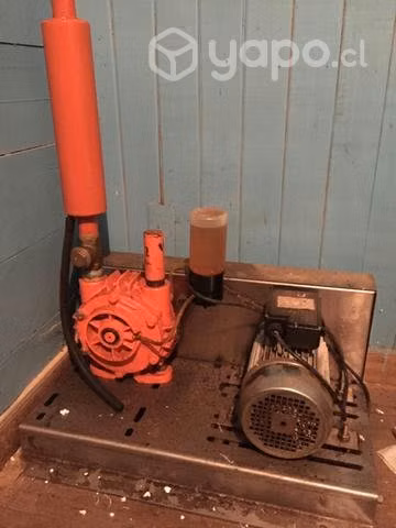 Bomba de vacío para ordeña para 6 unidades